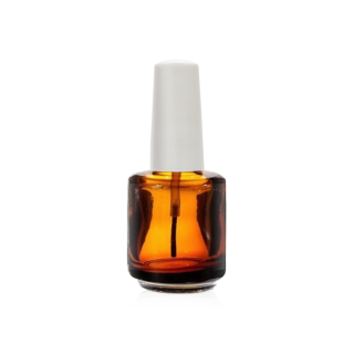 Cre8tion Empty Bottle, Blank Amber, 0.5oz, 26045